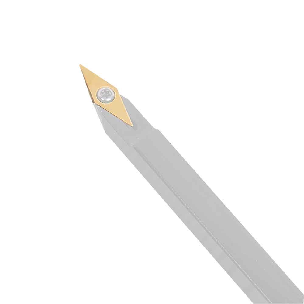 10015507 — HOLZMANN 10015507 Carbide Diamond Turning Tip 28 x 10 mm