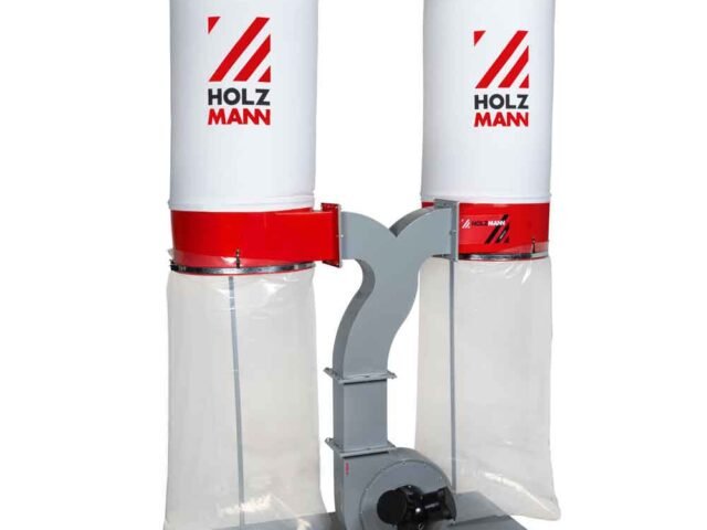 HOLZMANN ABS3880 Dust Collector with Insert — 3880 m³/h, Three 100 mm Ports