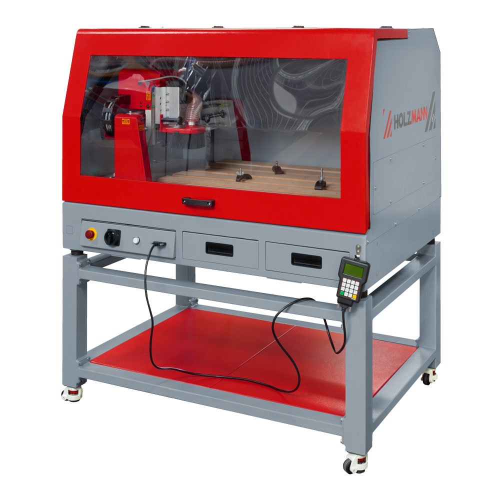 CTF69 — HOLZMANN CTF69 CNC Table Router with Base Frame and Enclosure
