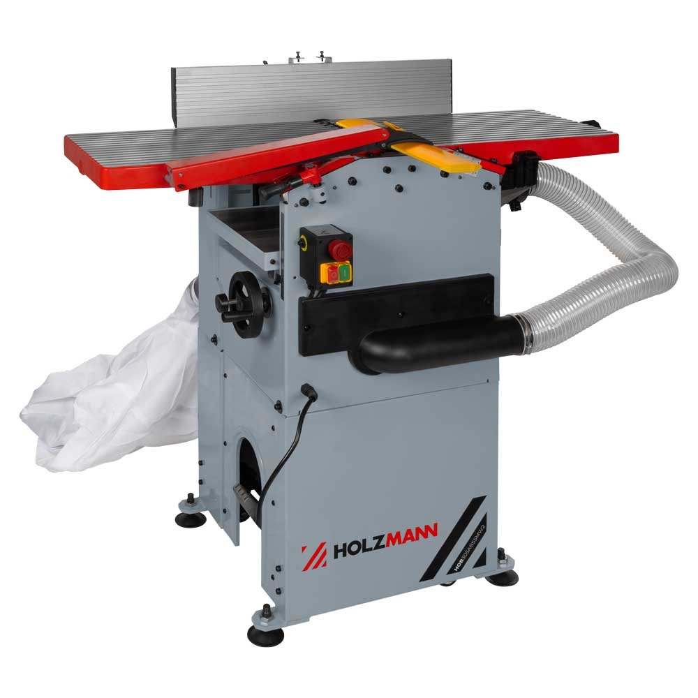 HOB305ABSSMW2 — HOLZMANN HOB305ABSSMW2 Combined Planer-Thicknesser with Spiral Cutter Head and Integrated Dust Collector