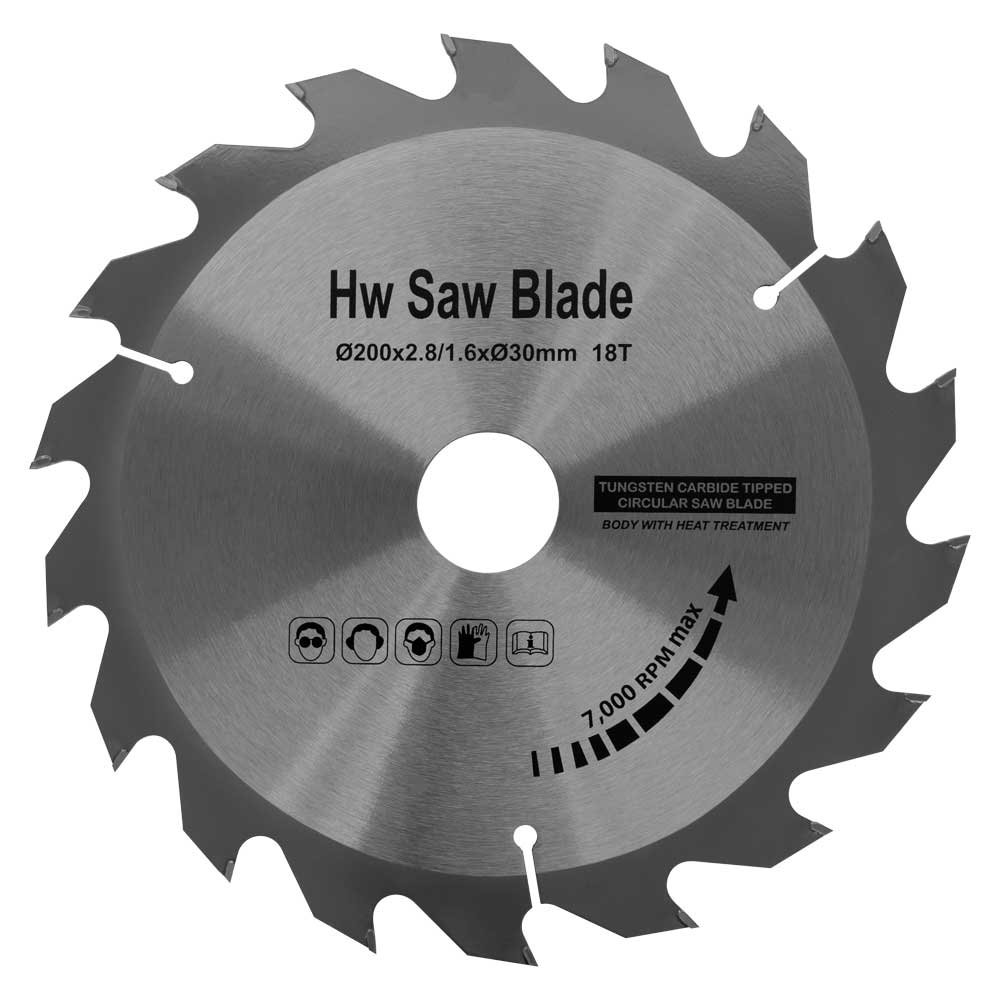 KSB20028Z18 — HOLZMANN KSB 200 x 2.8/1.6 x 30 Z18 TCT Circular Saw Blade