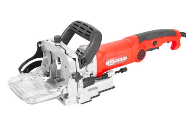 HOLZMANN PJ100PRO Biscuit Jointer (900 W, 100 mm Carbide Cutter)