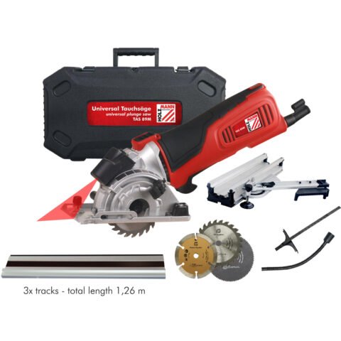 HOLZMANN TAS89M Mini Plunge Saw, 600 W / 89 mm