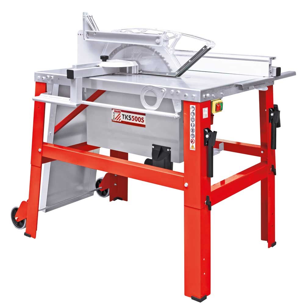 TKS500S — HOLZMANN TKS500S Site Table Saw – 500 mm Blade, 150 mm Cut