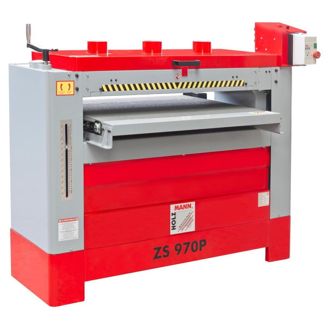HOLZMANN ZS970P Twin-Drum Sander – 970 mm Sanding Width