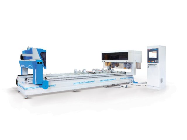 MZK CNC Ripper Double Door Sizing and CNC Machining Line