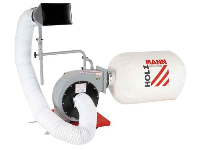 HOLZMANN ABS850DBK Dust Collector for Wood Lathes – 850 m³/h