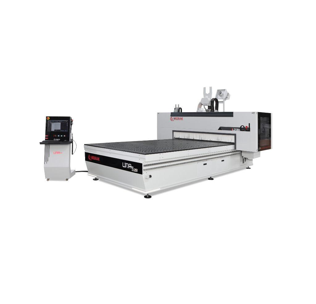 LINA 2128 PLUS X — Mizrak LINA 2128 PLUS X CNC Nesting Router