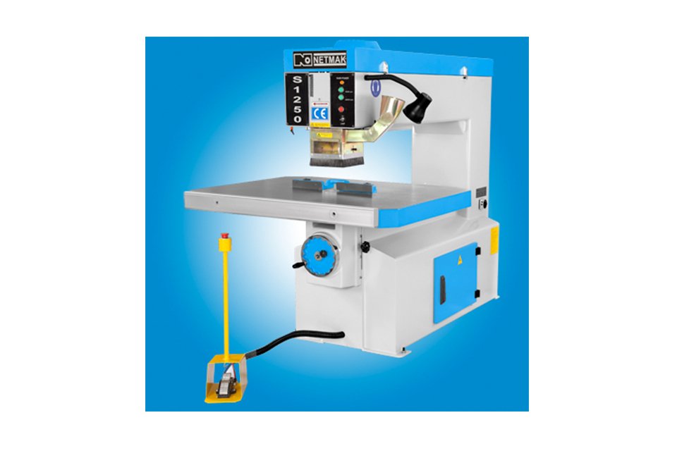 FRS 1250 Sakuli Freze Makinasi — NETMAK FRS 1250 Vertical Spindle Router (Sakuli Freze)